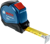 Bosch merilni trak, 8 m, z rumenim podaljšanim rezilom.